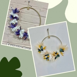 ATELIER COURONNE FLORALE  LE 03/09/2026 (JNL55)